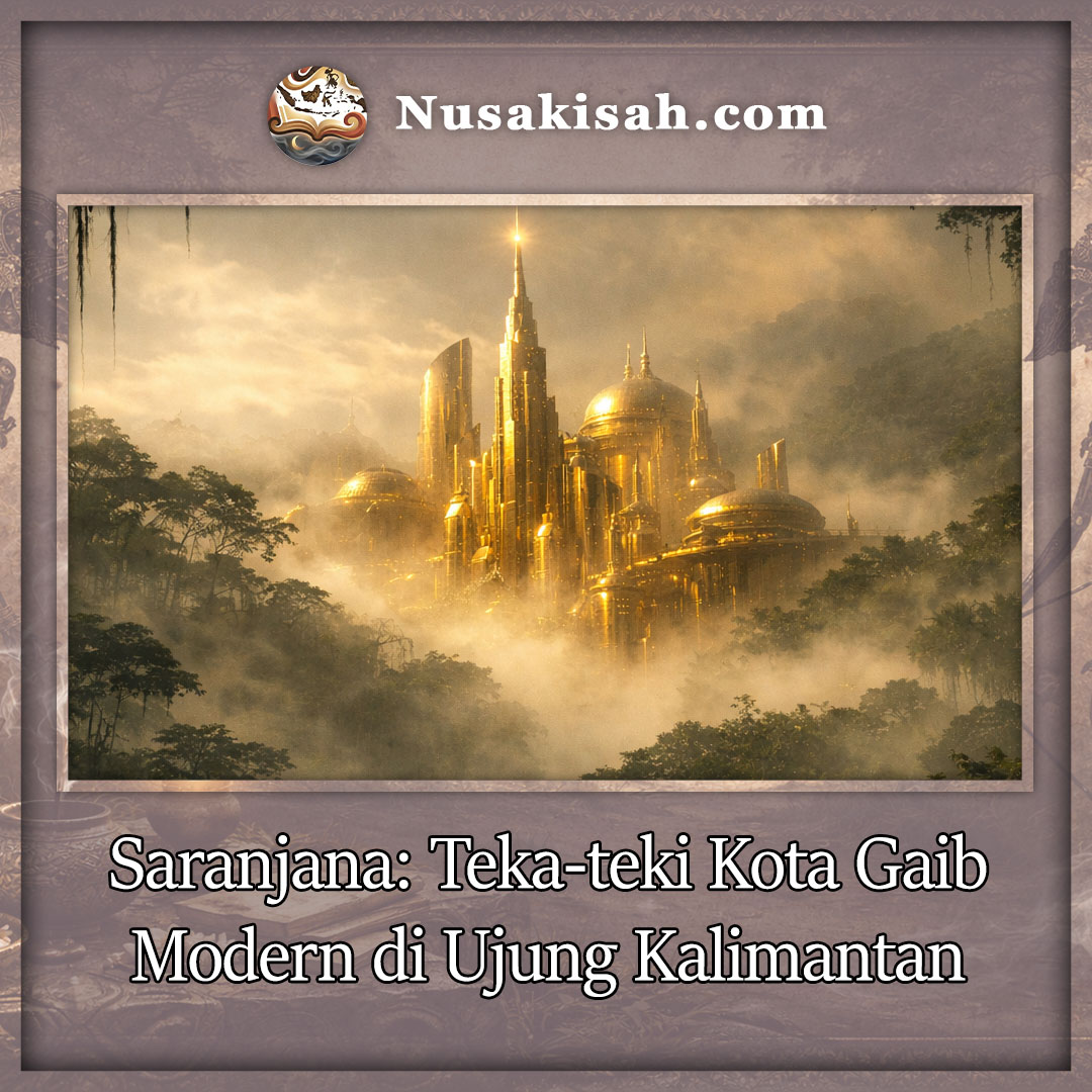 Saranjana: Teka-teki Kota Gaib Modern di Ujung Kalimantan