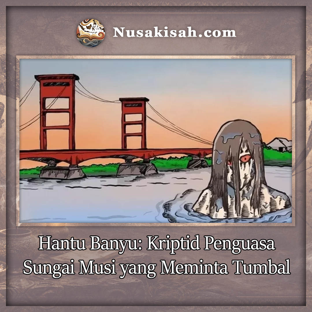 Hantu Banyu: Kriptid Penguasa Sungai Musi yang Meminta Tumbal